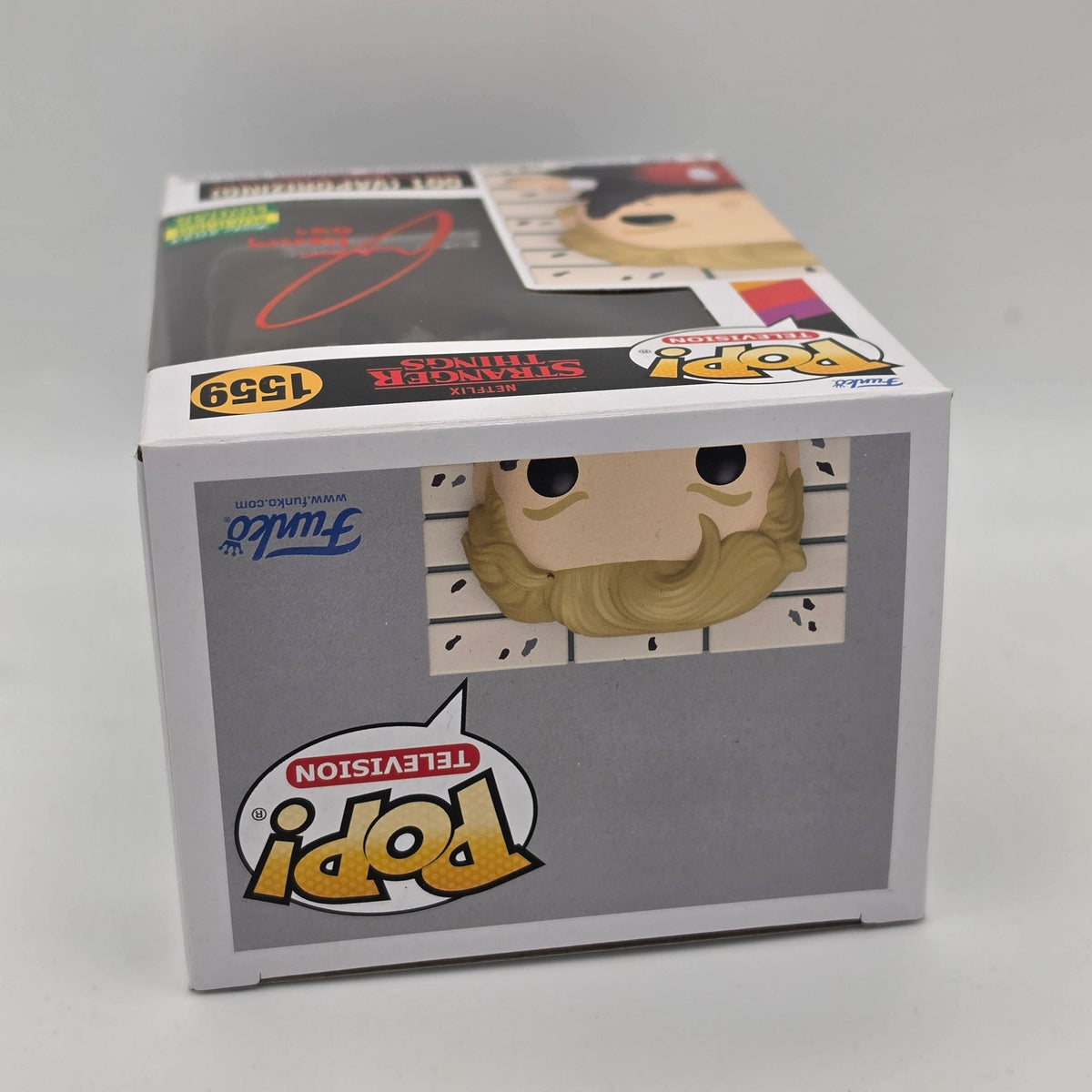 Stranger Things - 001 - #1559 - Exclusive - Jamie Campbell Bower Signed - SWAU Authentication - Funko Pop