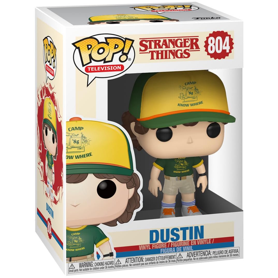 Stranger Things - Dustin (At Camp) - #804 - Television - Funko Pop!