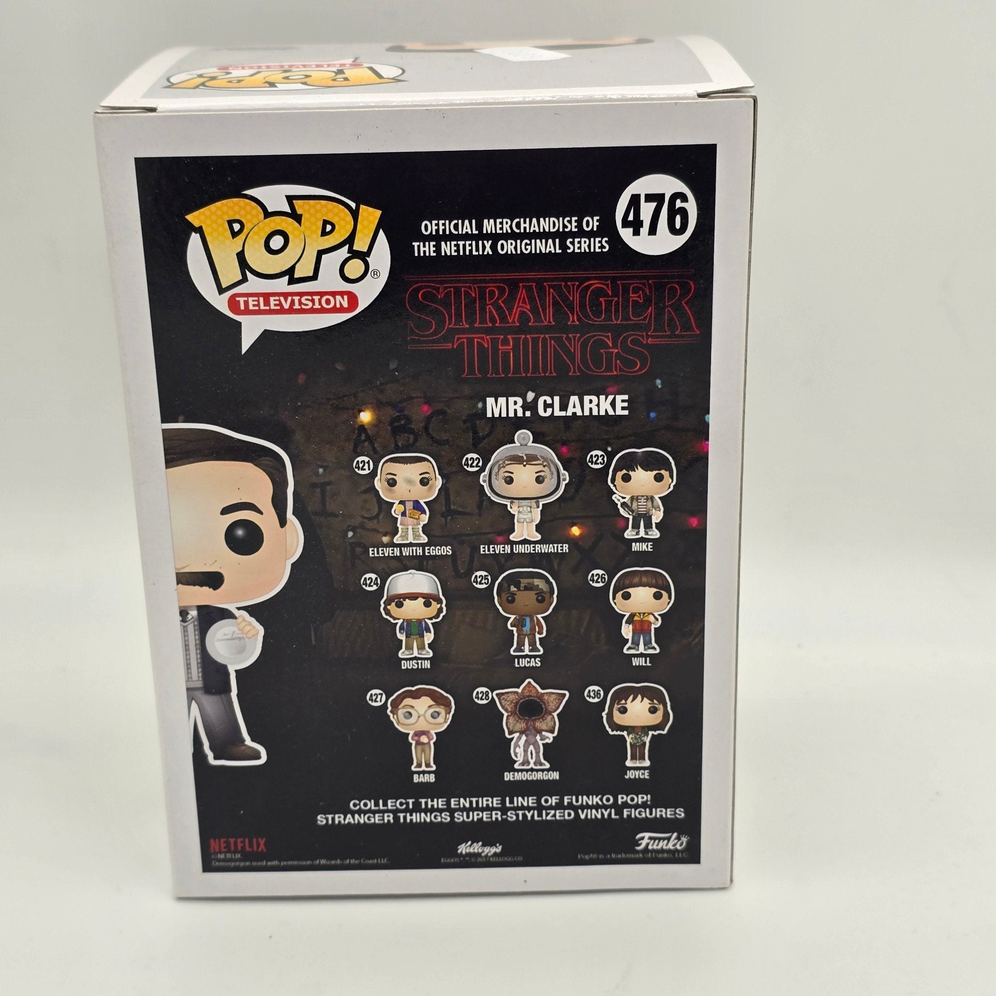 Stranger Things - Mr. Clarke - 476 - 2017 Convention Exclusive - Television - Funko Pop!