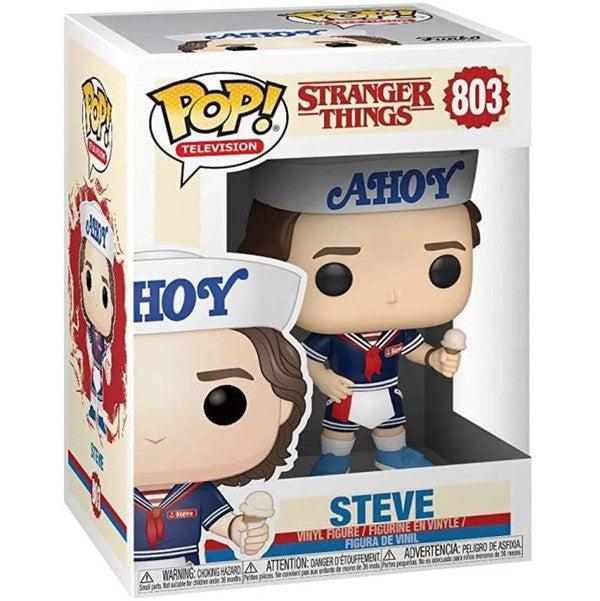 Stranger Things - Steve - #803 - with Hat and Ice Cream - Television - Funko Pop!