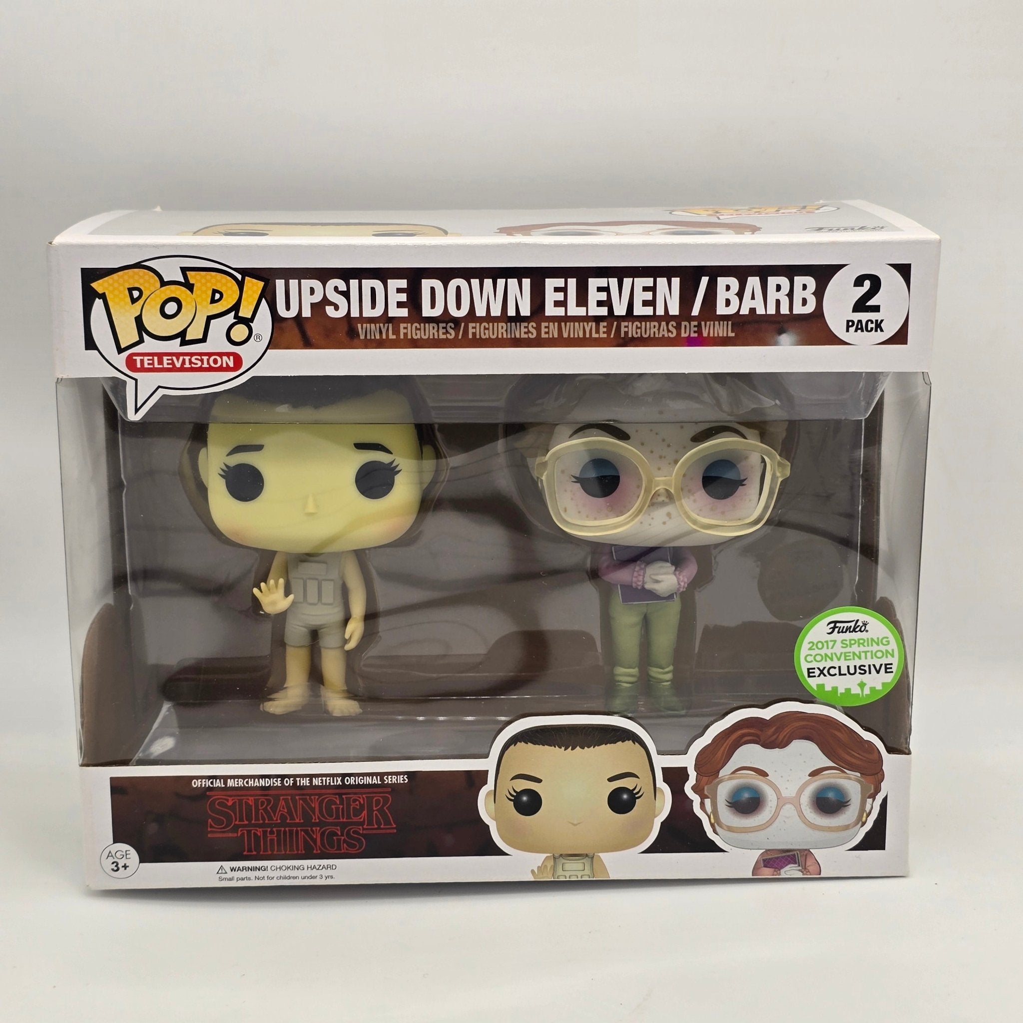 Stranger Things - Upside Down Eleven/Barb - 2 Pack - 2017 Convention Exclusive - Television - Funko Pop!