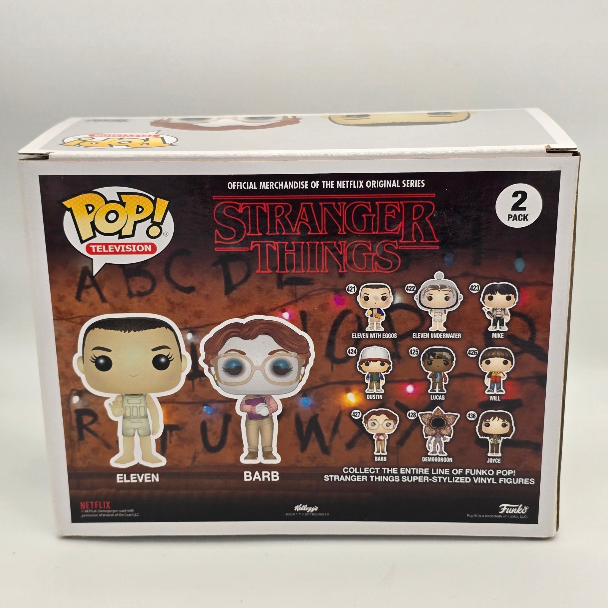 Stranger Things - Upside Down Eleven/Barb - 2 Pack - 2017 Convention Exclusive - Television - Funko Pop!