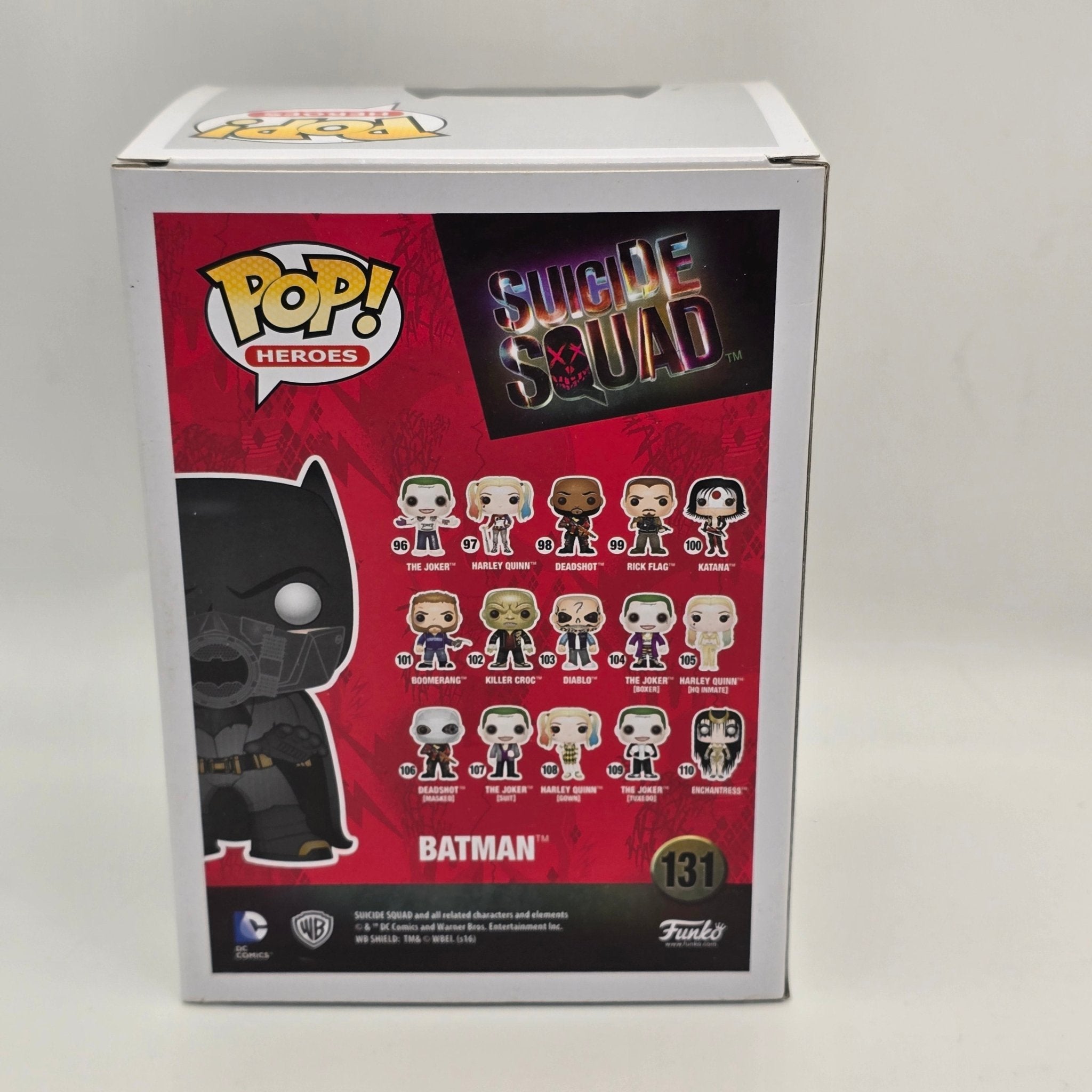 Suicide Squad - Batman - 131 - 2016 Convention Exclusive - DC - Funko Pop!