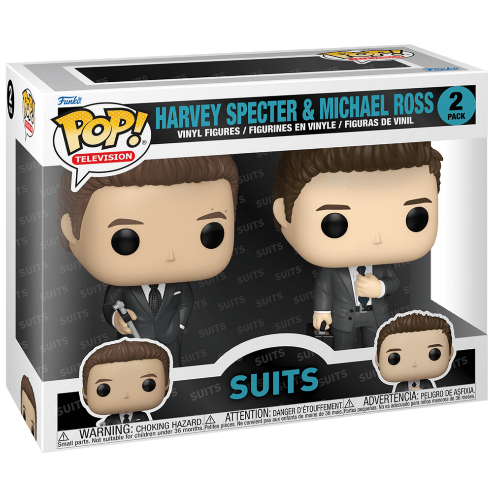 Suits - Harvey & Michael - Twin Pack - Television - Funko Pop!