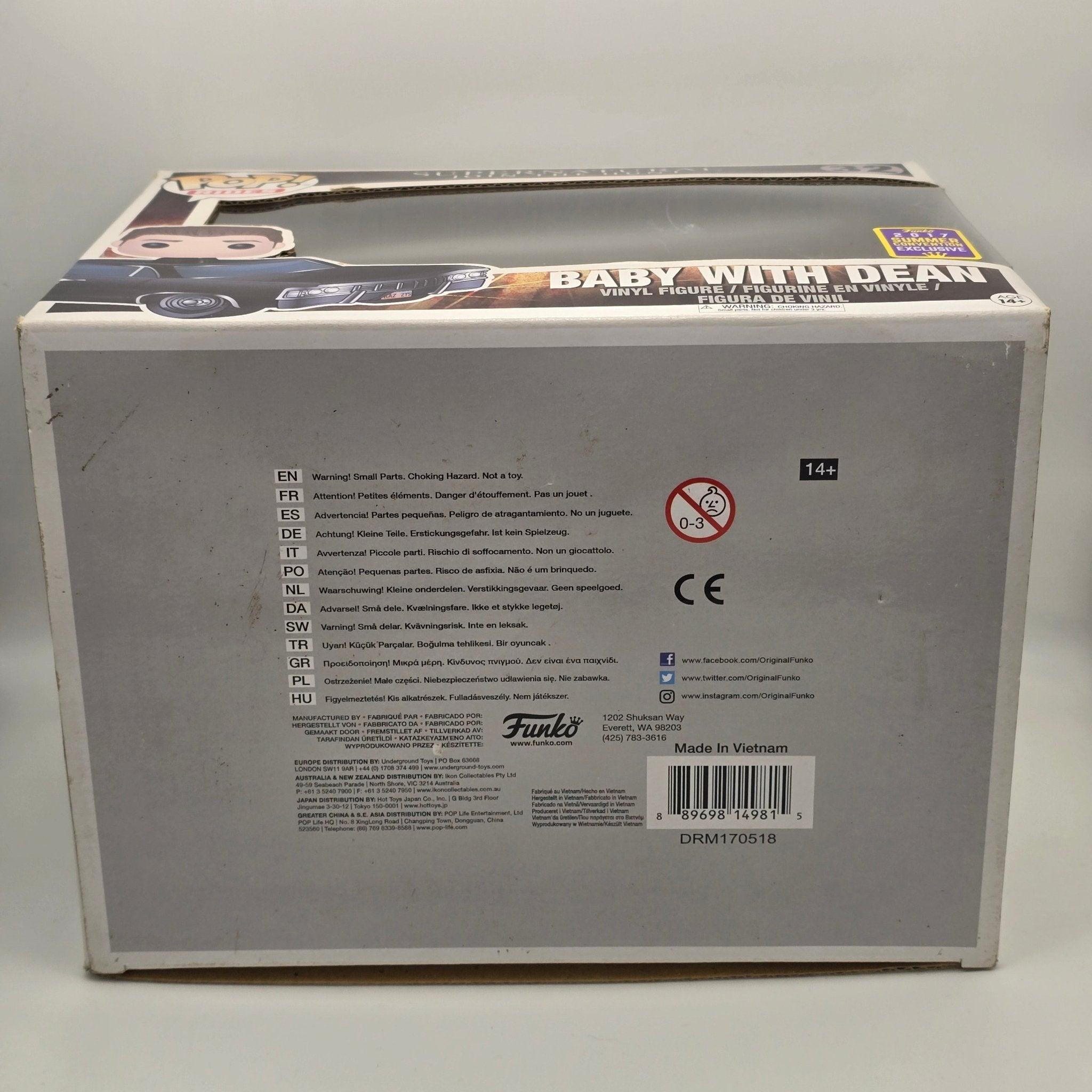 Supernatural - Baby With Dean - #32 - 2017 Convention Exclusive - Television - Funko Pop!