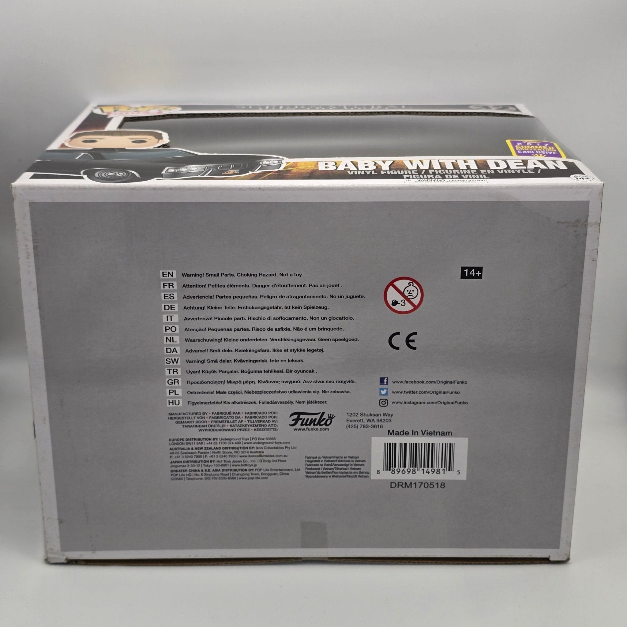 Supernatural - Baby With Dean - 32 - 2017 Convention Exclusive - Television - Funko Pop!