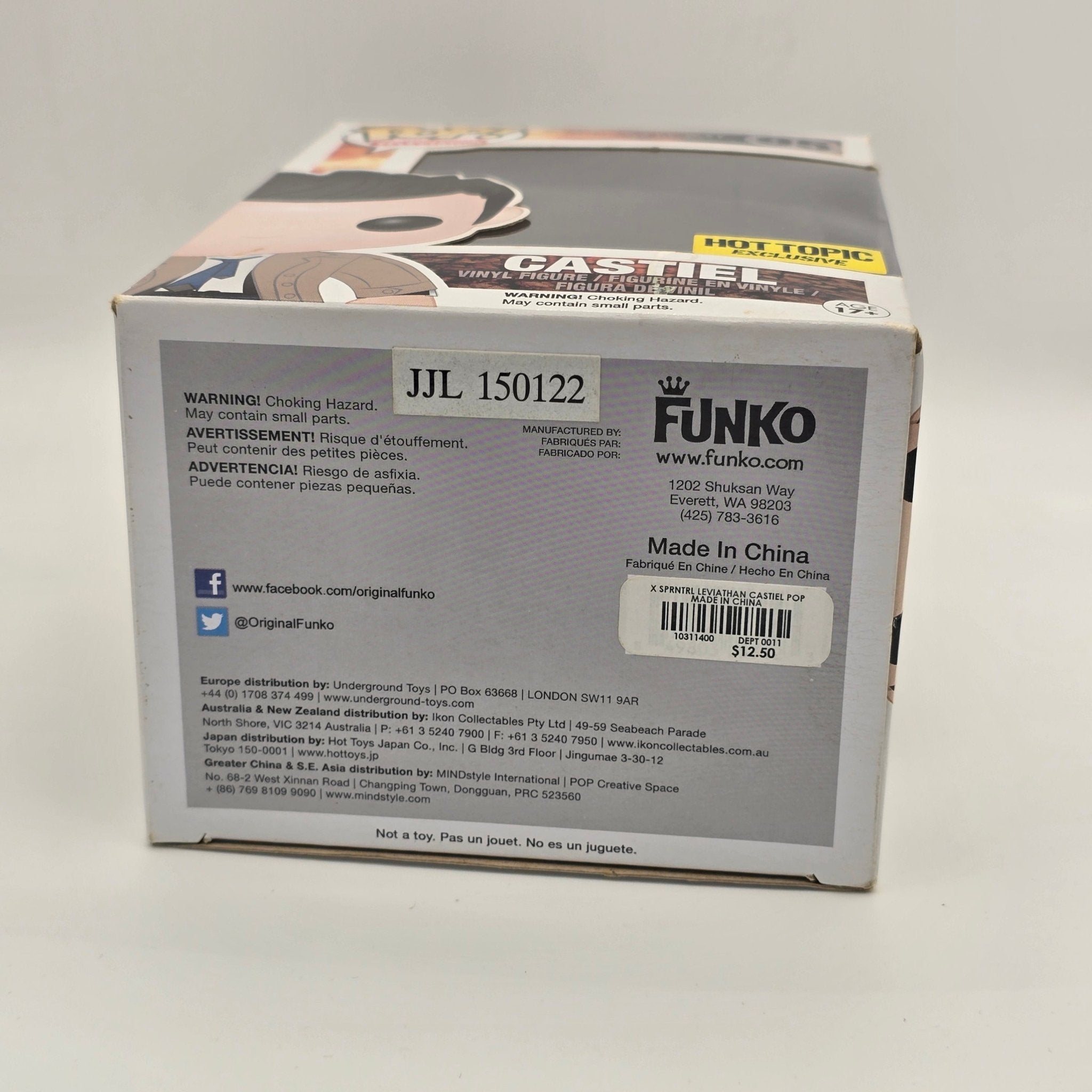 Supernatural - Castiel - #95 - Leviathan Hot Topic Exclusive - Television - Funko Pop!