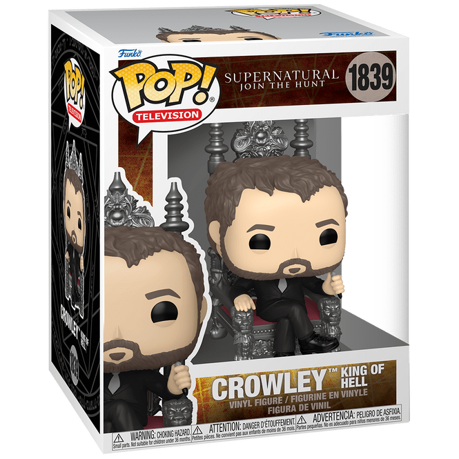 Supernatural - Crowley King of Hell - 1839 - Television - Funko Pop! Premium