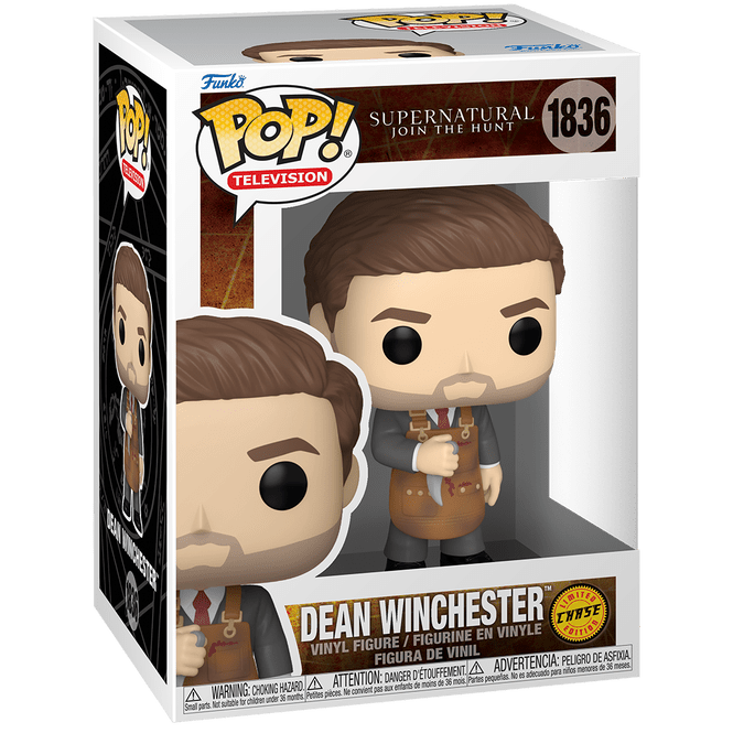Supernatural - Dean Winchester - 1836 - Limited Chase - Television - Funko Pop!