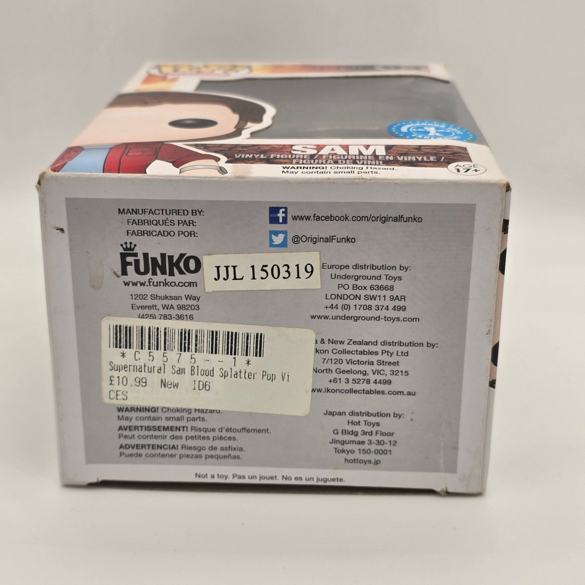 Supernatural - Sam - #93 - (Bloody Metallic) Underground Toys Exclusive - Television - Funko Pop!