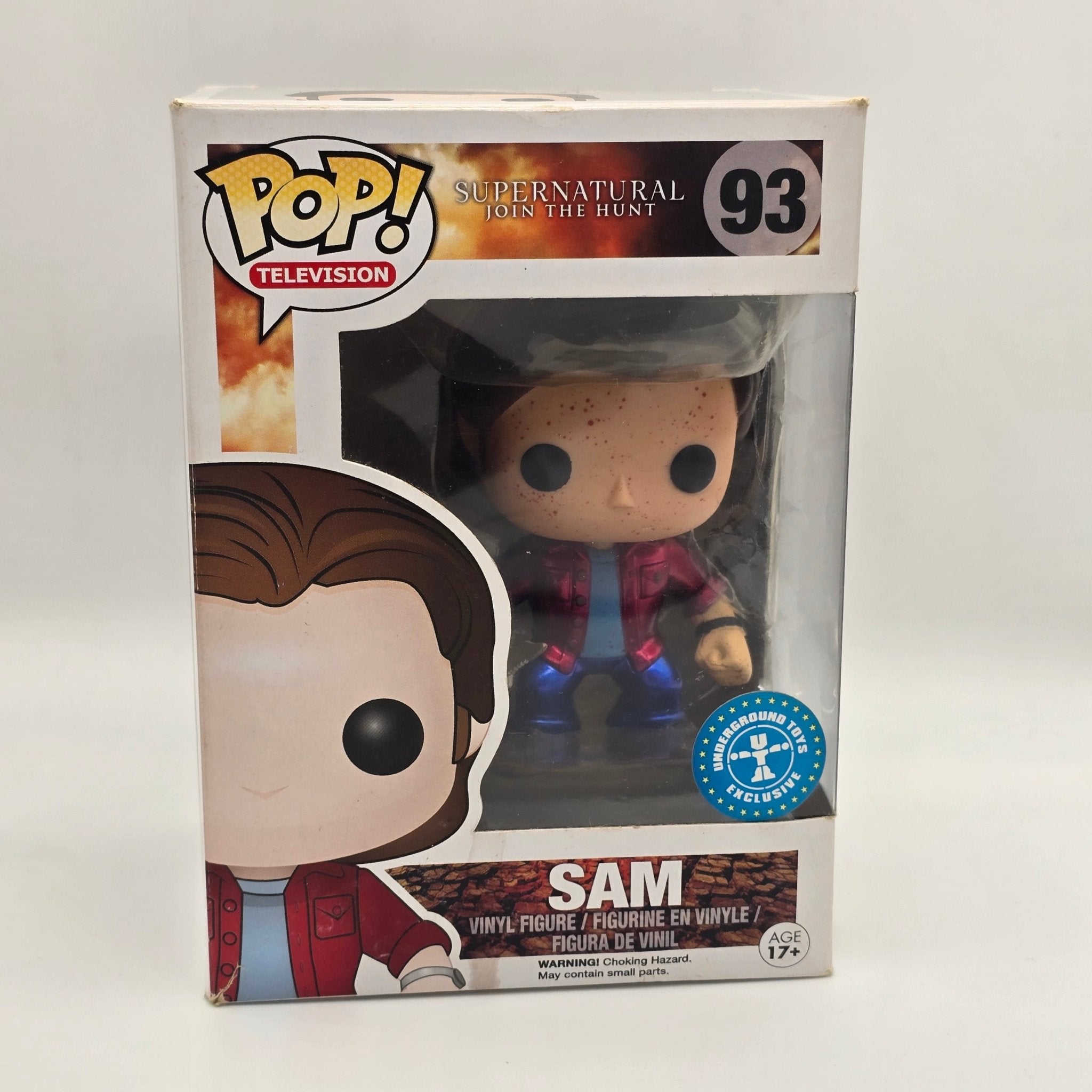 Supernatural - Sam - #93 - (Bloody Metallic) Underground Toys Exclusive - Television - Funko Pop!