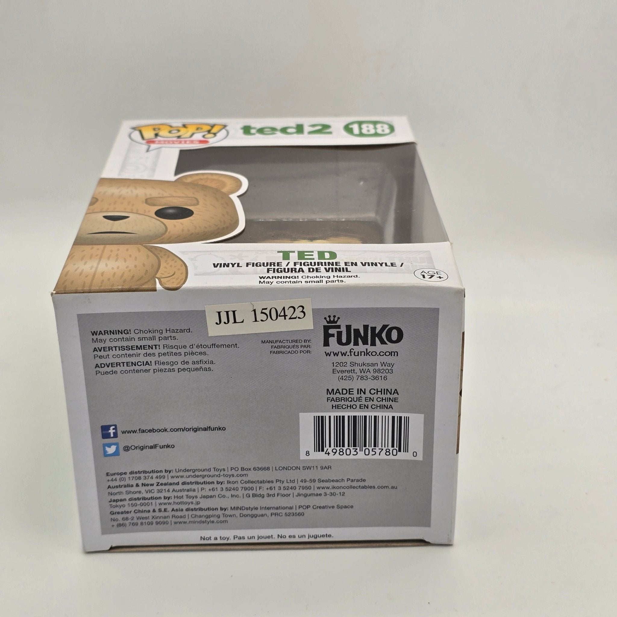 Ted 2 - Ted With Beer Bottle - 188 - Movies - Funko Pop!