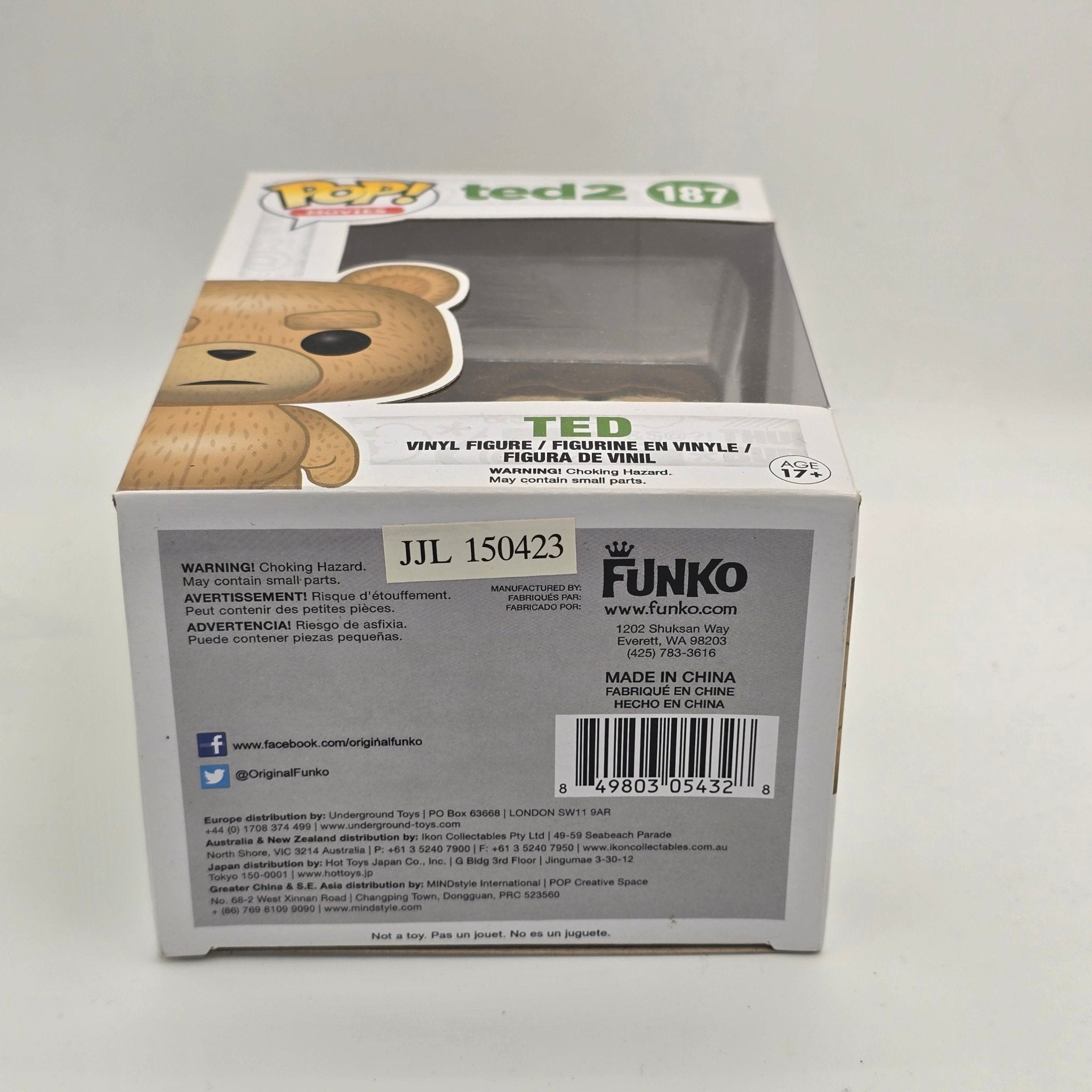 Ted 2 - Ted With Remote - 187 - Movies - Funko Pop!