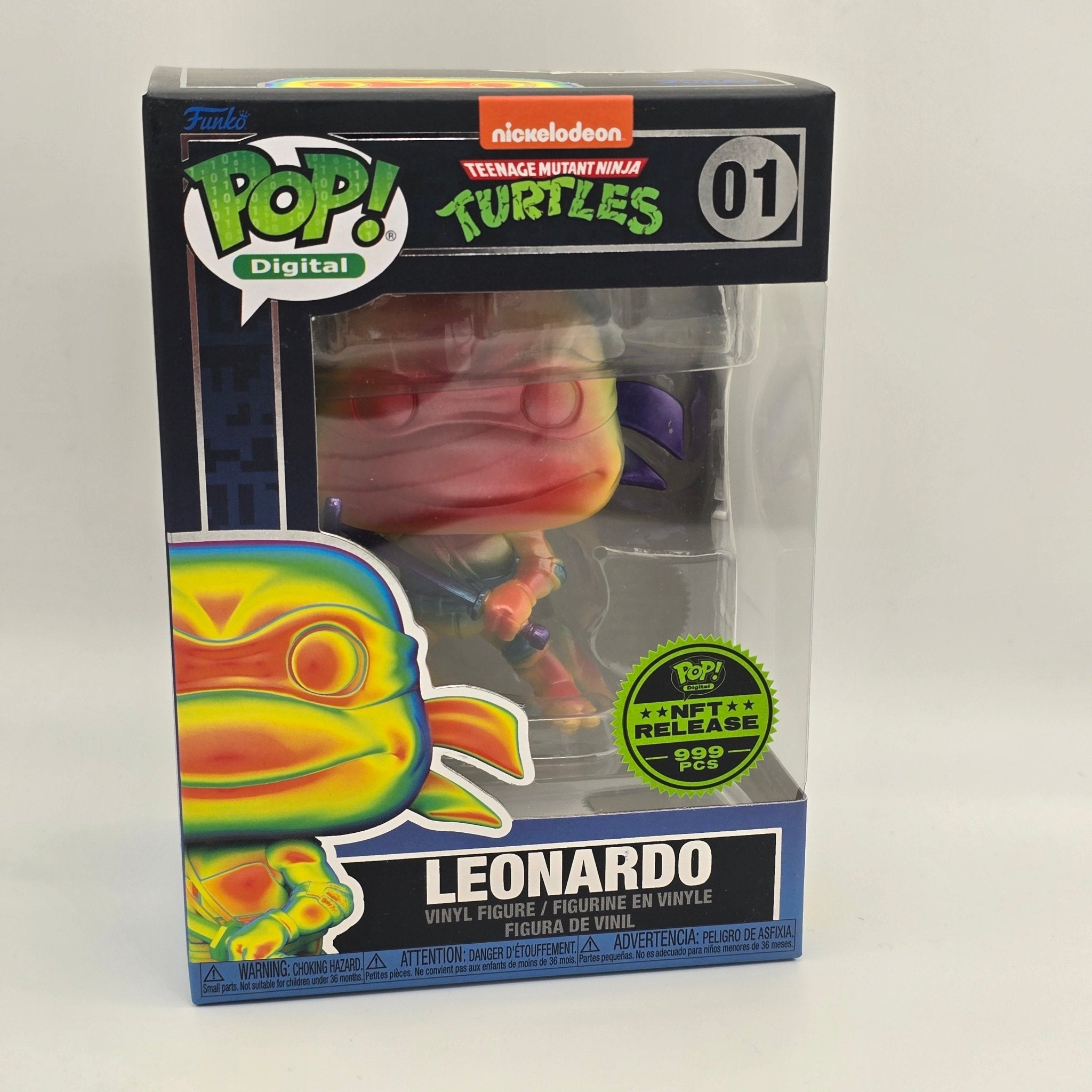 Teenage Mutant Ninja Turtles - Leonardo - #01 - Limited 999 Pieces - NFT - Funko Pop!