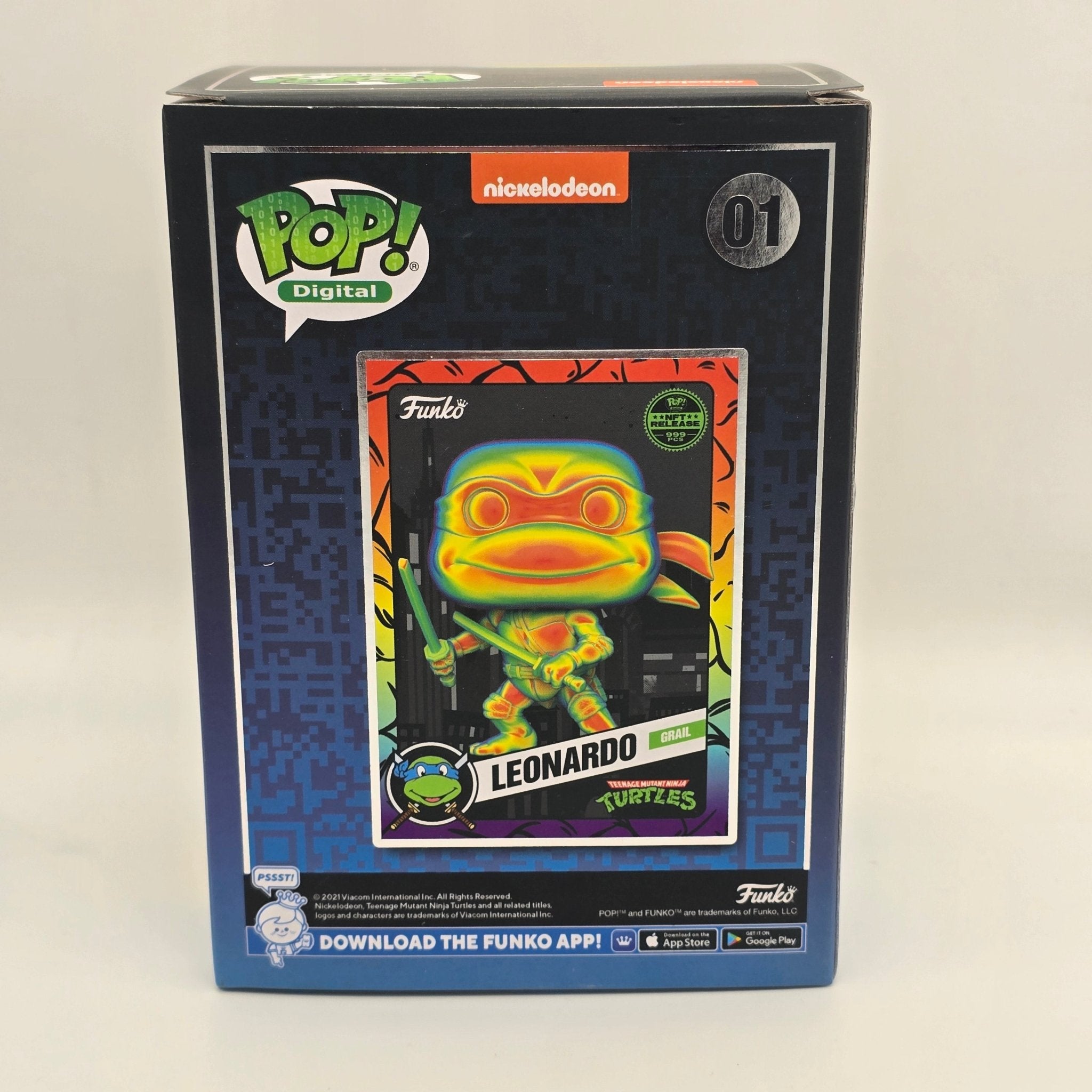 Teenage Mutant Ninja Turtles - Leonardo - #01 - Limited 999 Pieces - NFT - Funko Pop!
