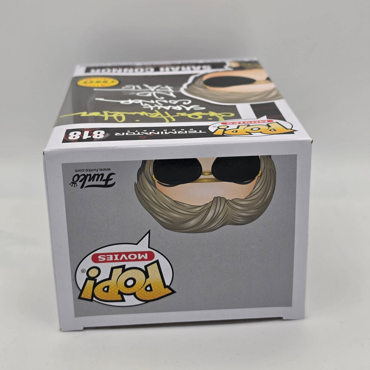 Terminator - Sarah Connor - #818 - Linda Hamilton Signed - SWAU Authentication - Funko Pop!