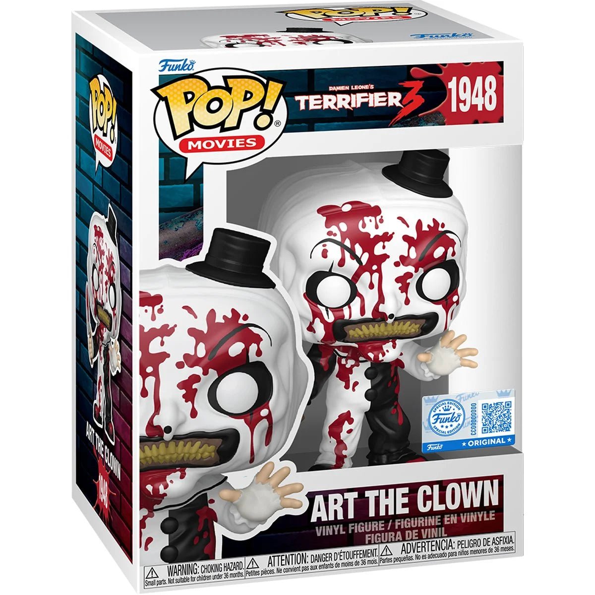 Terrifier - Art The Clown - 1948 - Special Edition - Movies - Funko Pop!