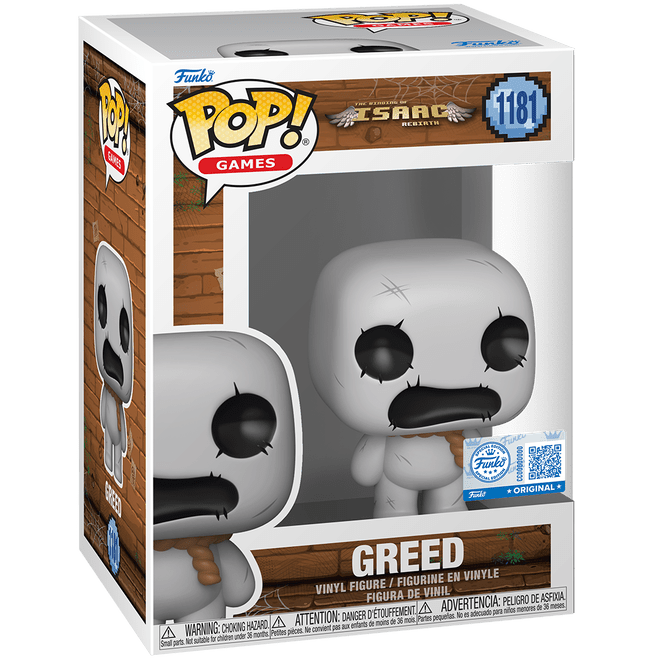 The Binding of Isaac Rebirth - Greed - 1181 - Special Edition - Games - Funko Pop!
