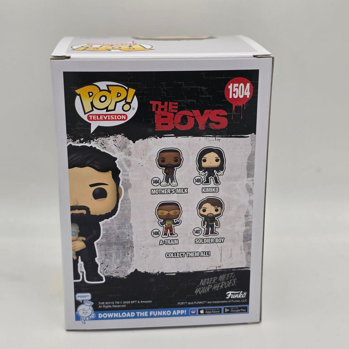 The Boys - Billy Butcher - #1504 - Karl Urban Signed - SWAU Authentication - Funko Pop!