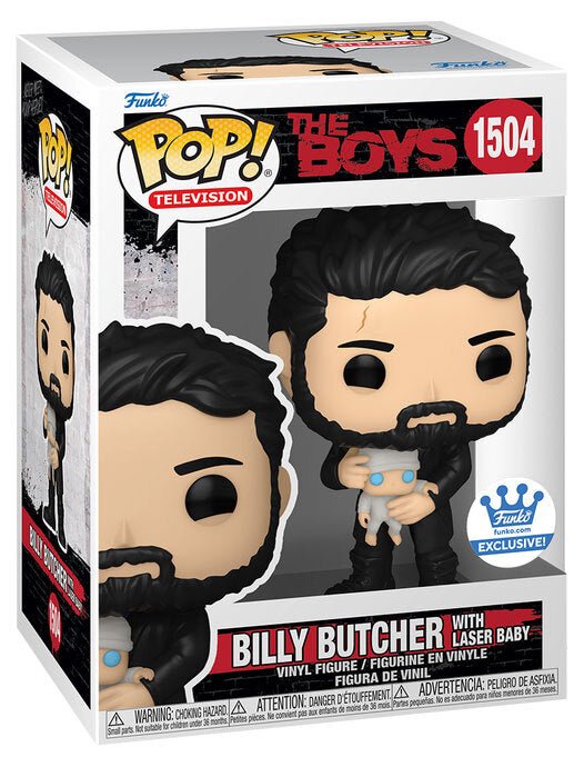 The Boys - Billy Butcher (With Laser Baby) - 1504 - Funko Exclusive - Television - Funko Pop!