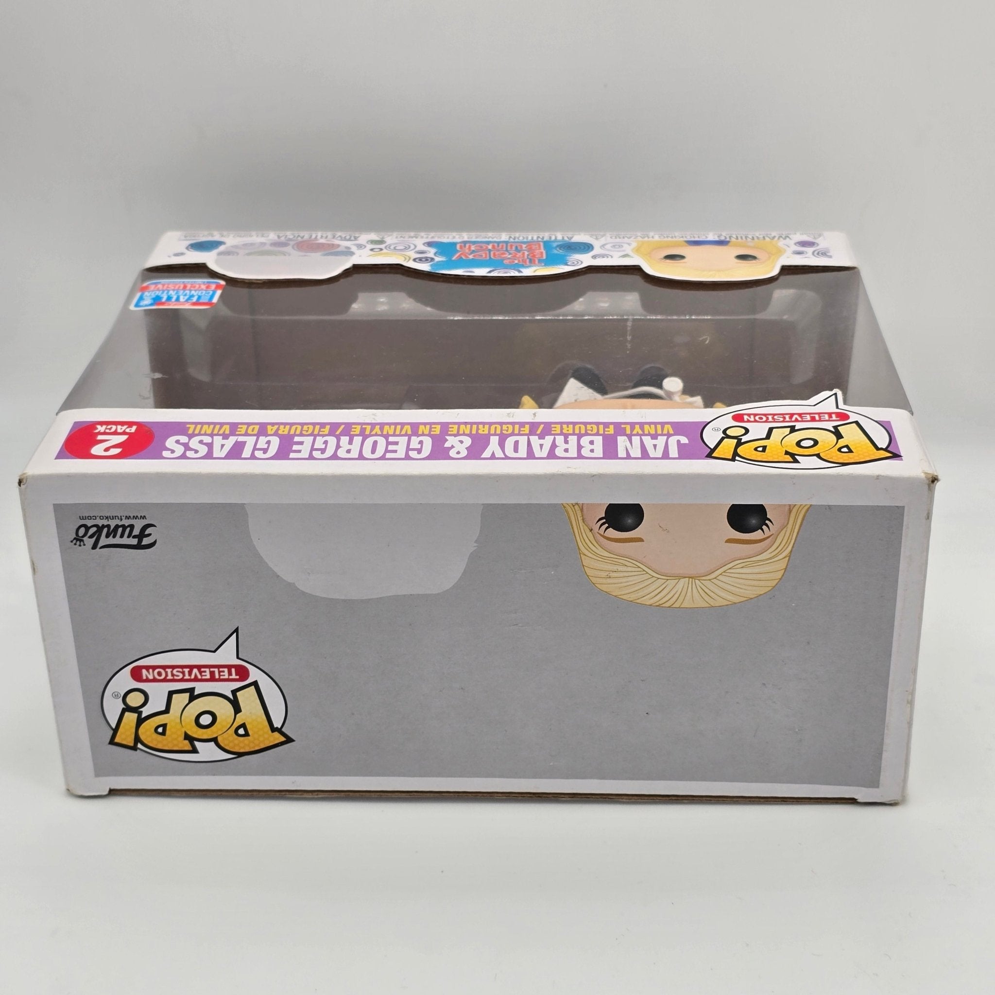 The Brady Bunch - Jan Brady & George Glass - 2018 Convention Exclusive 2 Pack - Television - Funko Pop!