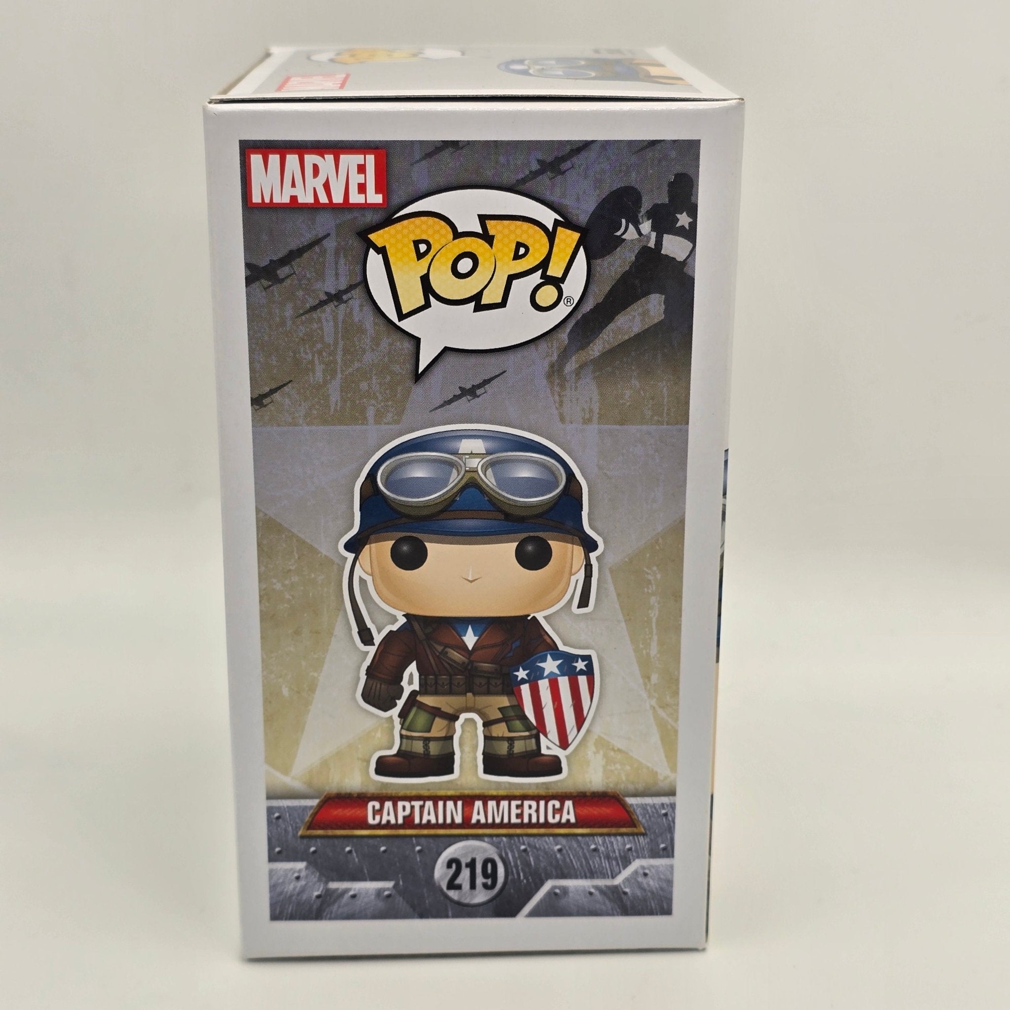 The First Avenger - Captain America - #219 - 2017 Convention Exclusive - Marvel - Funko Pop!