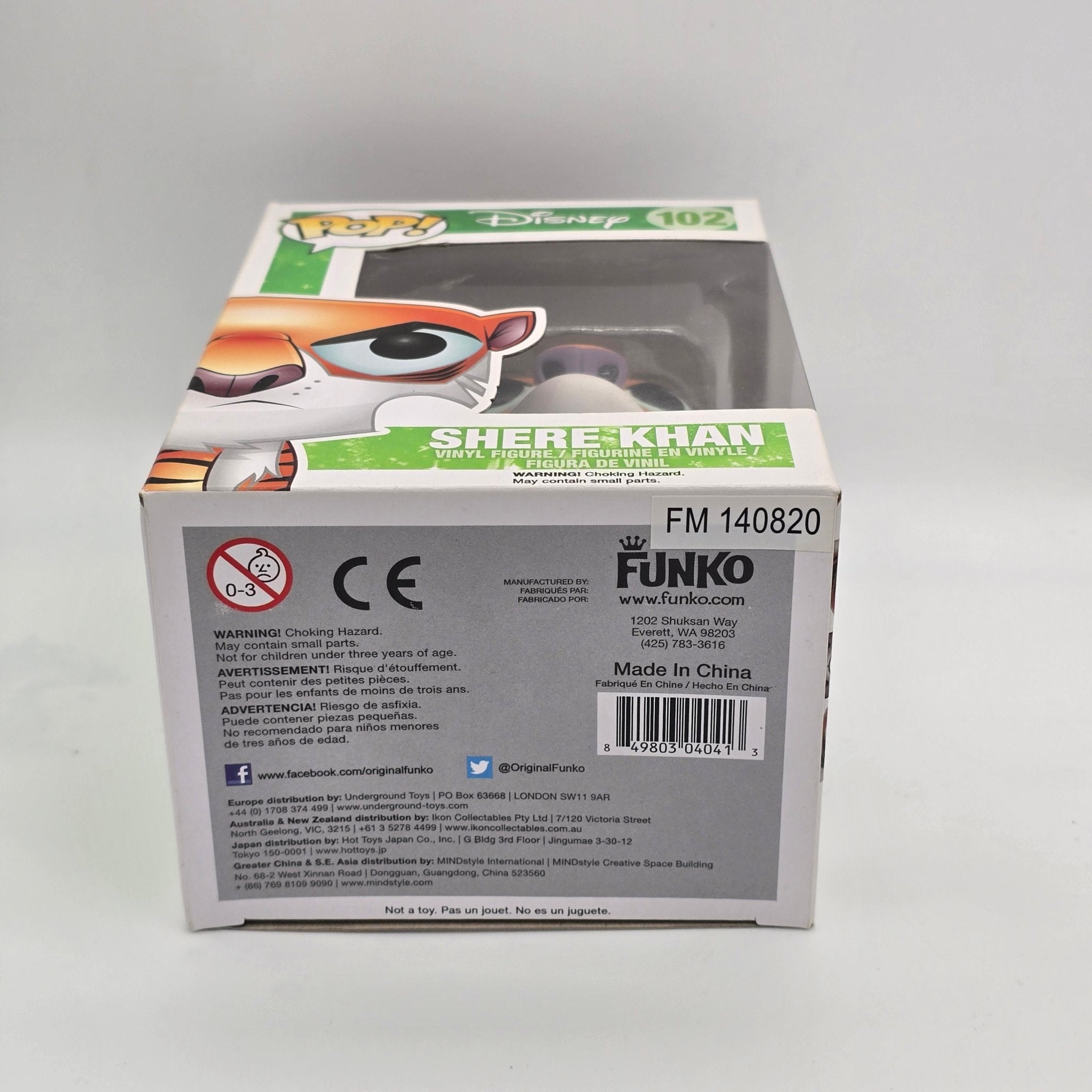 The Jungle Book - Shere Khan - 102 - 2014 Vaulted - Disney - Funko Pop!