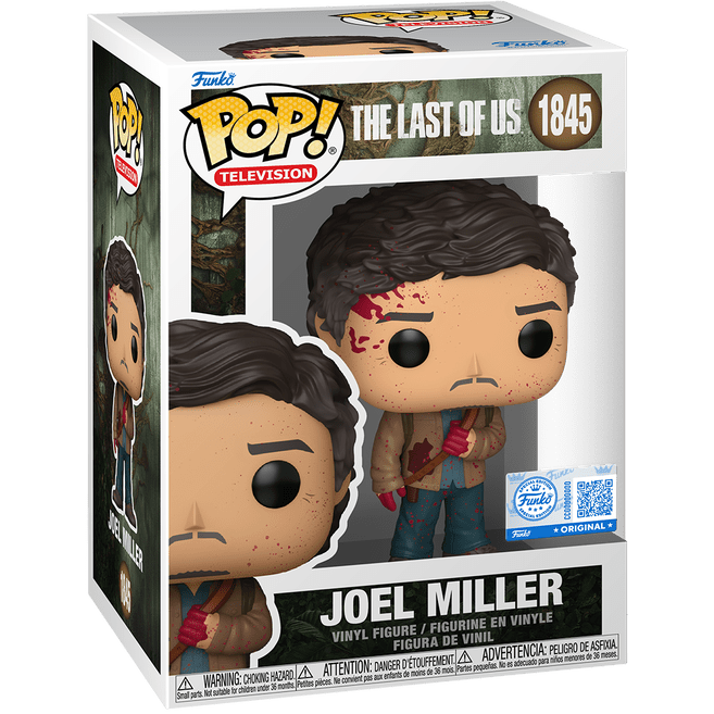 The Last Of Us - Joel Miller - 1845 - Bloody Exclusive - Television - Funko Pop!