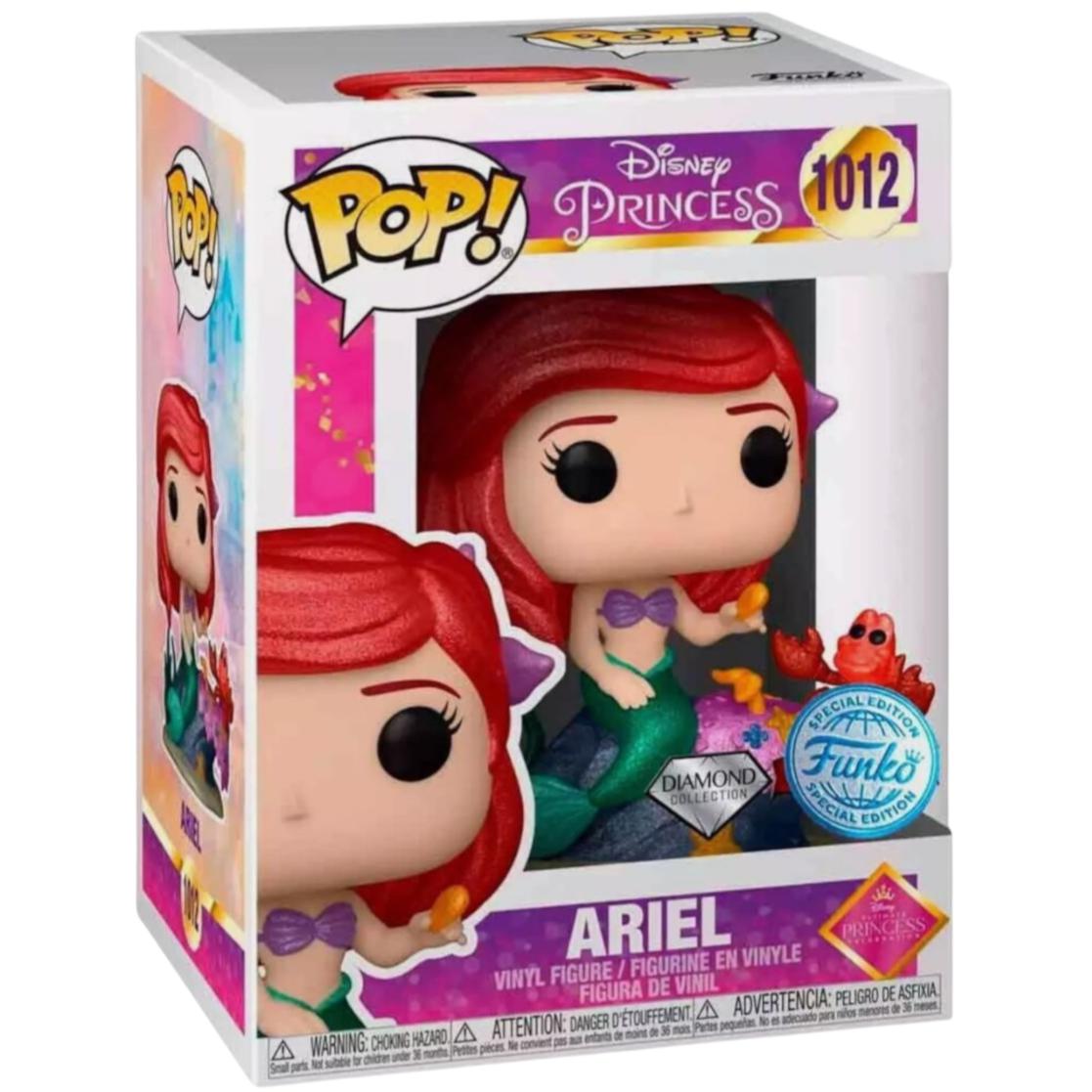 The Little Mermaid - Ariel - #1012 - Diamond Exclusive - Disney - Funko Pop!