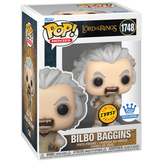 The Lord Of The Rings - Bilbo Baggins - #1748 - Chase Funko Shop Exclusive - Movies - Funko Pop!