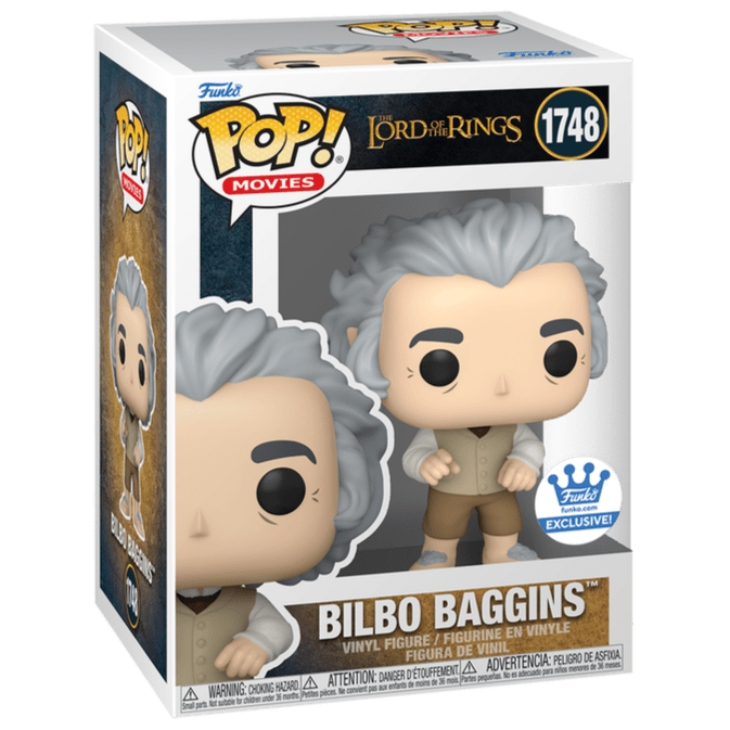 The Lord Of The Rings - Bilbo Baggins - #1748 - Funko Shop Exclusive - Movies - Funko Pop!