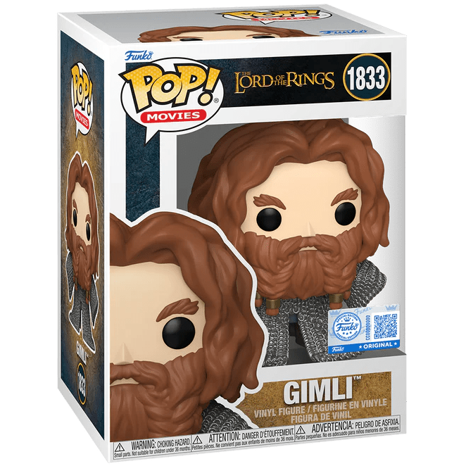 The Lord of the Rings - Gimli - 1833 - Special Edition - Movies - Funko Pop!