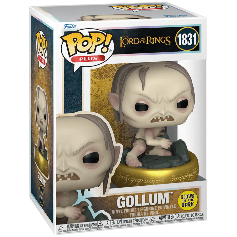 The Lord of the Rings - Gollum - 1831 - Glow In The Dark - Movies - Funko Pop!