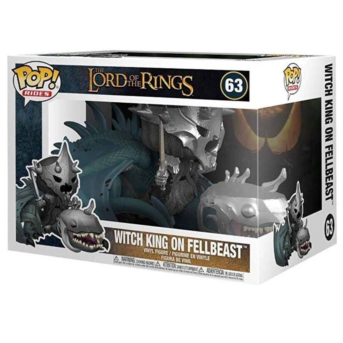 The Lord Of The Rings - Witch King on Fellbeast - 63 - Movies - Funko Pop!