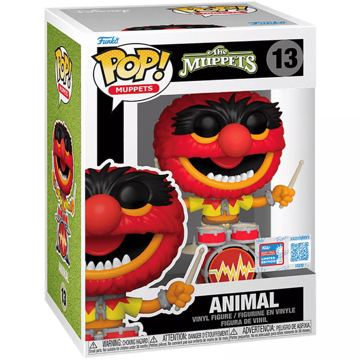 The Muppets - Animal - 13 - 2024 Convention Ltd Edition - Disney - Funko Pop!