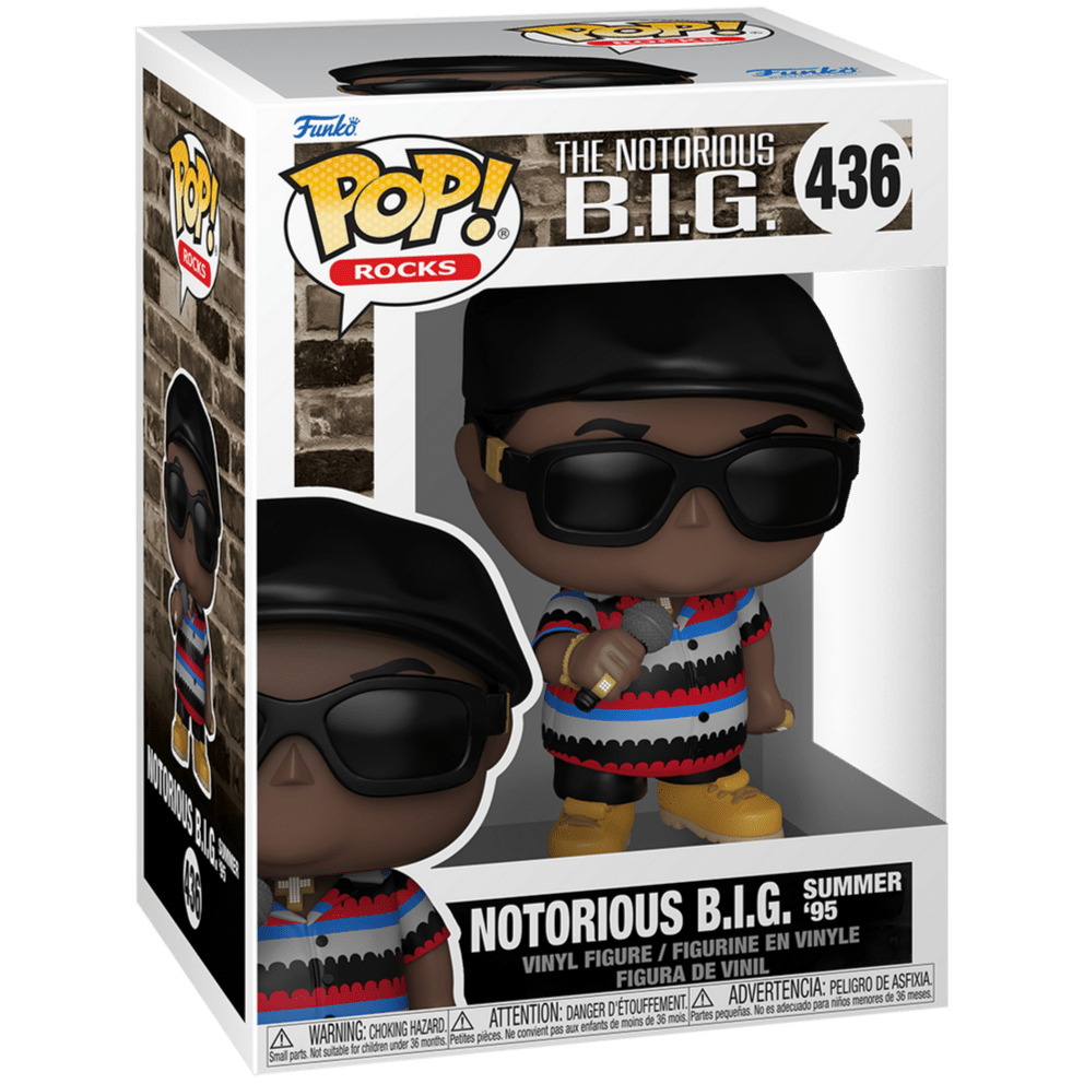 The Notorious B.I.G - Summer 95 - #436 - Rocks - Funko Pop!