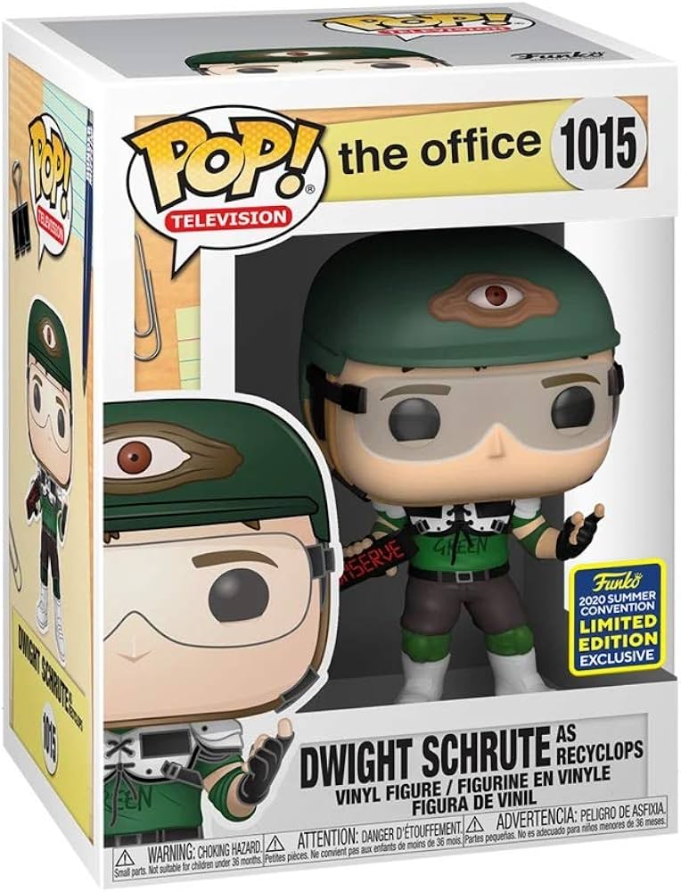 The Office - Dwight Schrute Recyclops - #1015 - 2020 Con Exclusive - Television - Funko Pop!