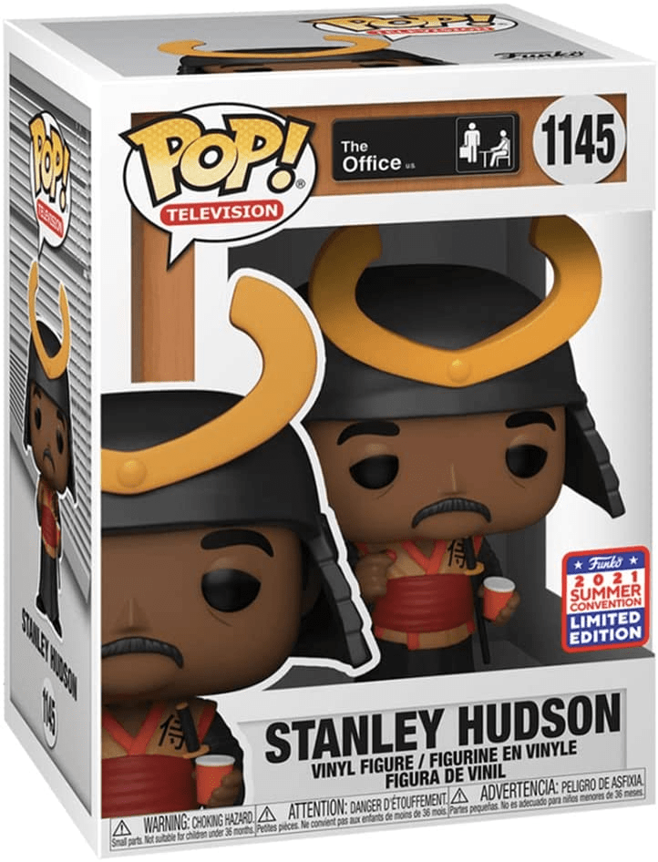 The Office - Stanley Hudson Samurai - #1145 - 2021 Con Exclusive - Television - Funko Pop!