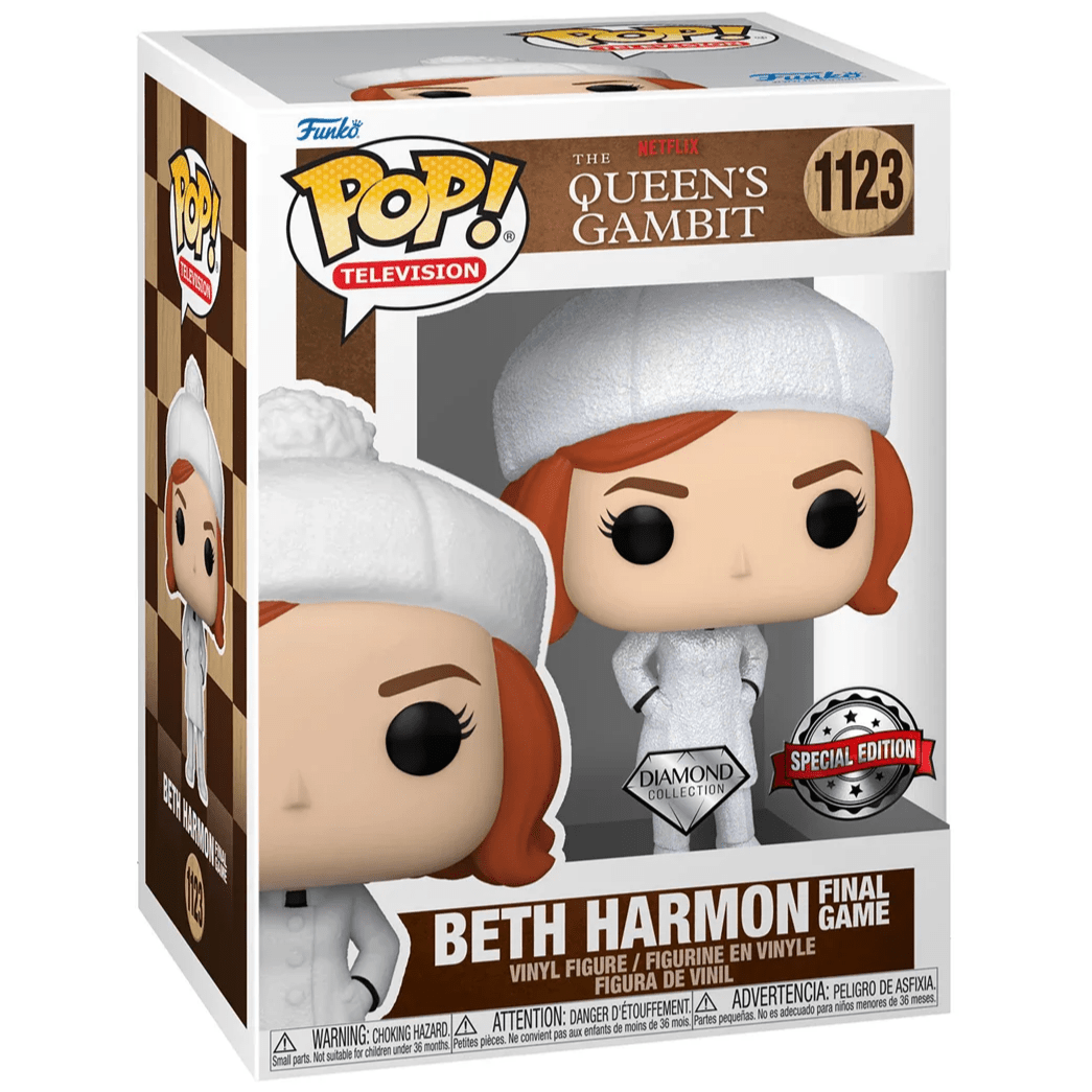 The Queen's Gambit - Beth Harmon - #1123 - Diamond Special Edition - Television - Funko Pop!