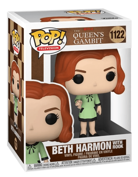 The Queen's Gambit - Beth Harmon (With Rook) - #1122 - Television - Funko Pop!