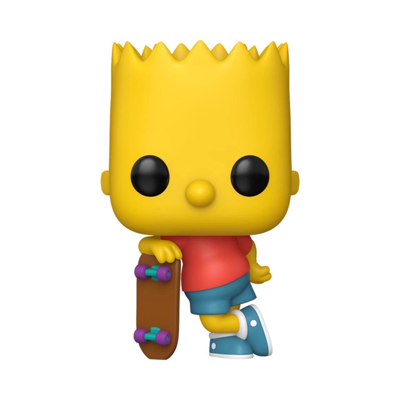 The Simpsons - Bart With Skateboard - #1652 - Animation - Funko Pop!