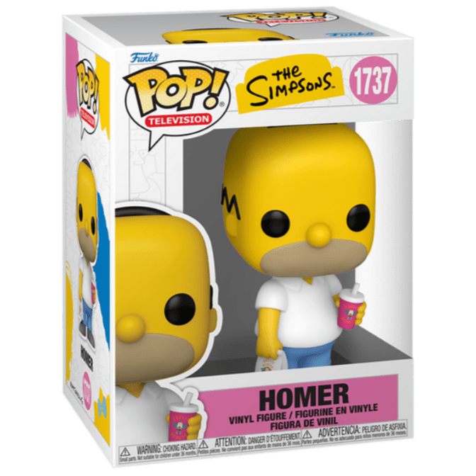 The Simpsons - Homer With Krusty Burger - 1737 - Animation - Funko Pop!