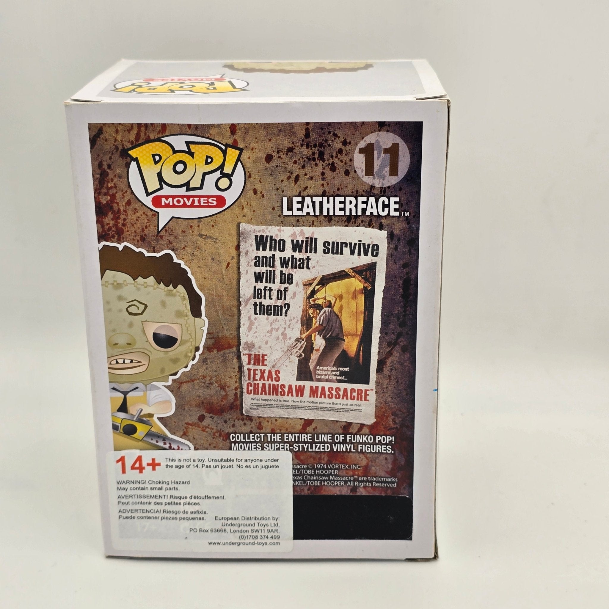 The Texas Chainsaw Massacre - Leatherface - 11 - Movies - Funko Pop!