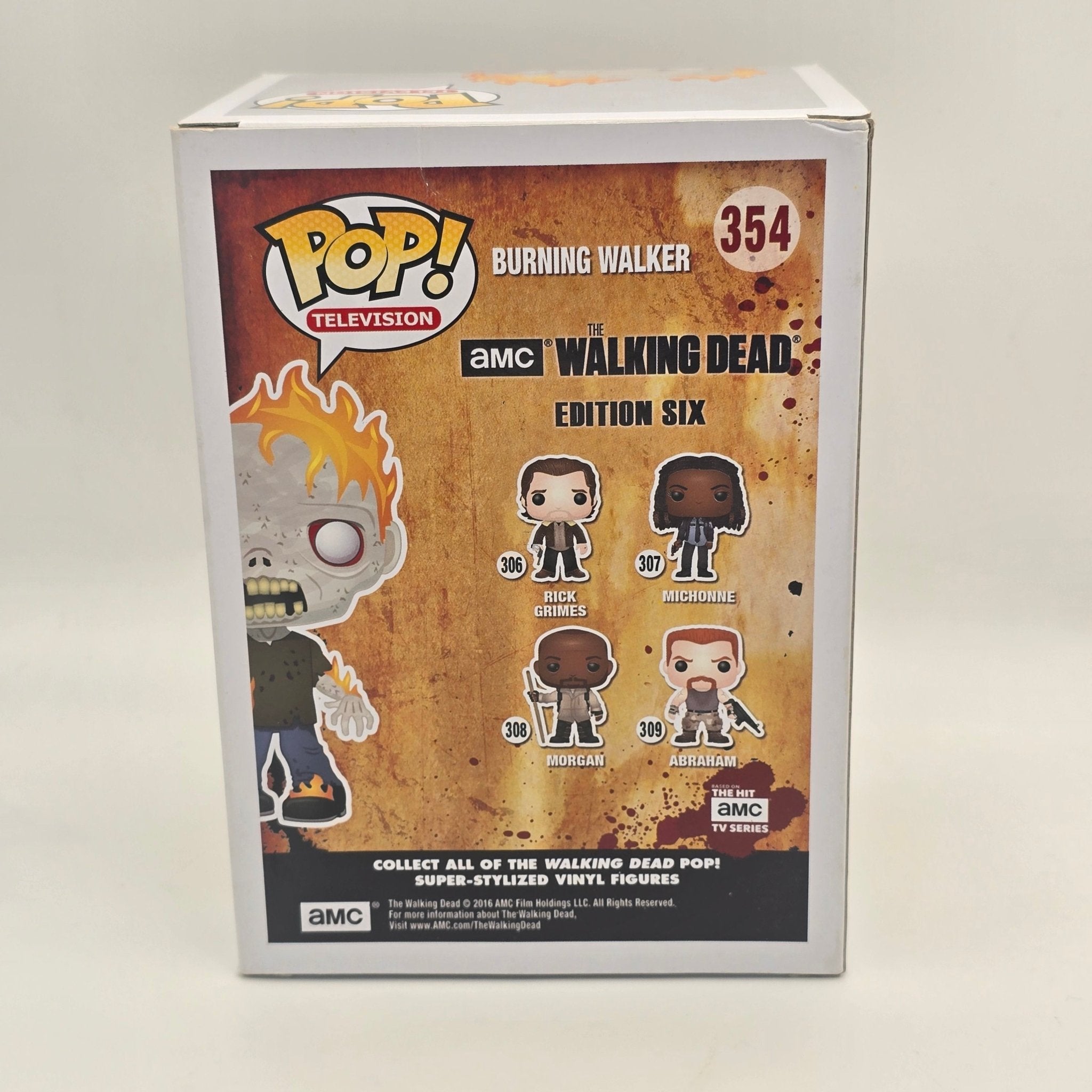 The Walking Dead - Burning Walker - 354 - 2016 Convention Exclusive - Television - Funko Pop!