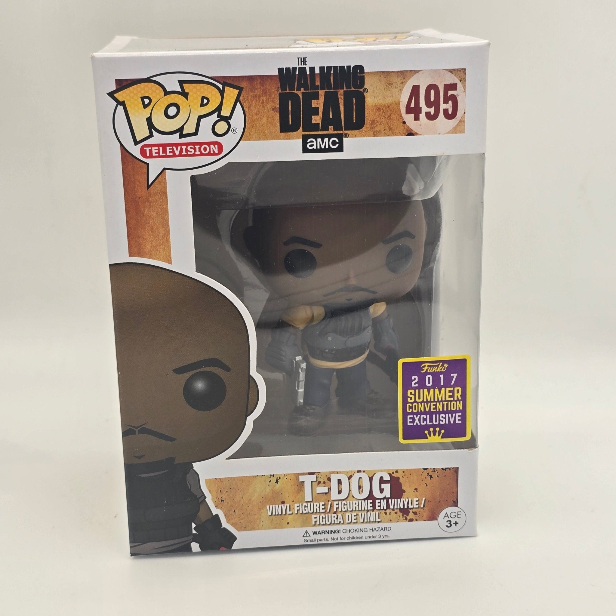 The Walking Dead - T - Dog - 495 - 2017 Convention Exclusive - Television - Funko Pop!
