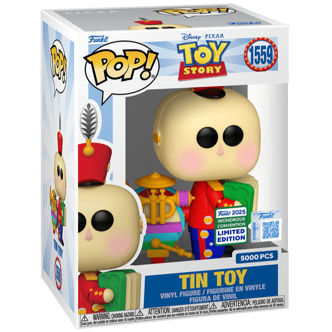 Toy Story - Tin Toy - #1559 - Wonder Con 2025 Limited Edition - Disney - Funko Pop!