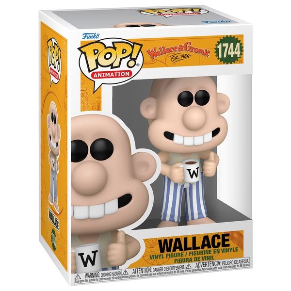Wallace & Gromit - Wallace - #1744 - Animation - Funko Pop!