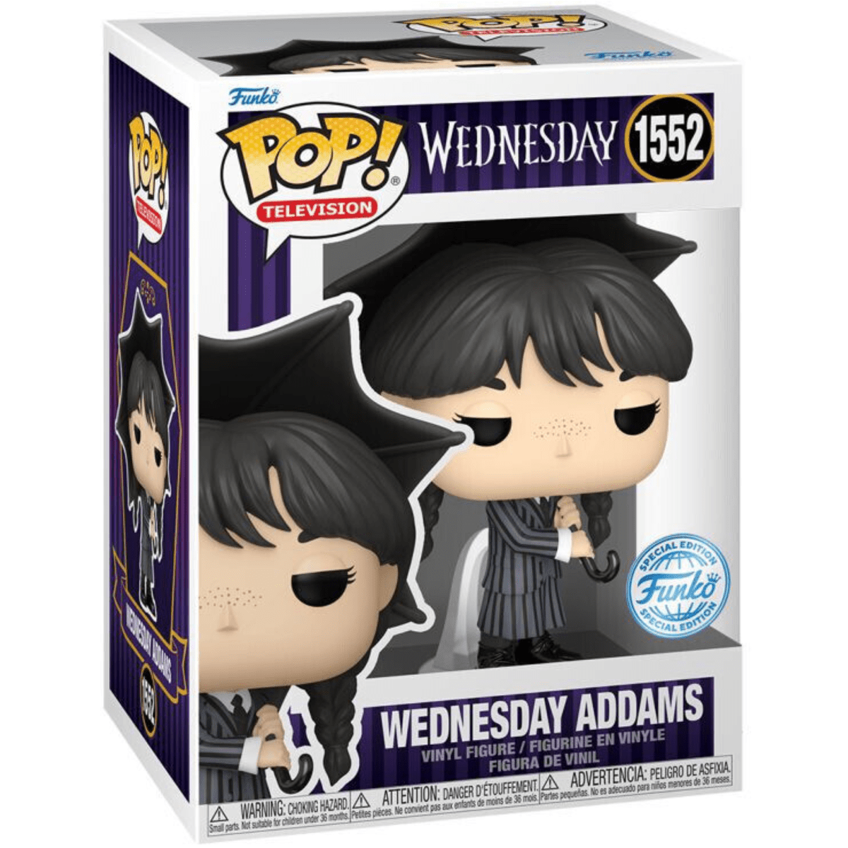 Wednesday - Wednesday With Umbrella - 1552 - Special Edition - Television - Funko Pop!