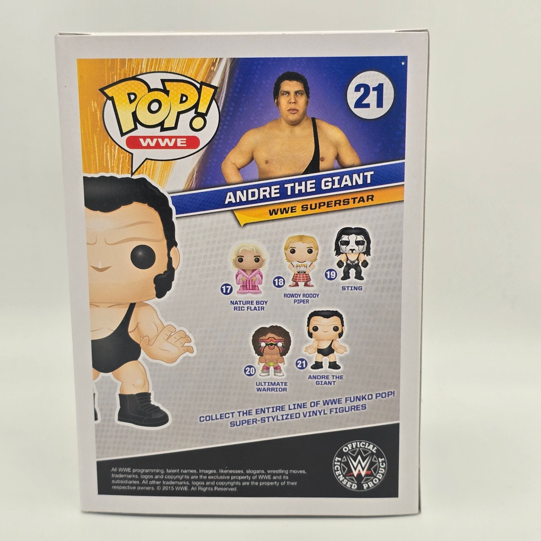WWE - Andre The Giant - #21 - Wrestling - Vaulted Funko Pop!