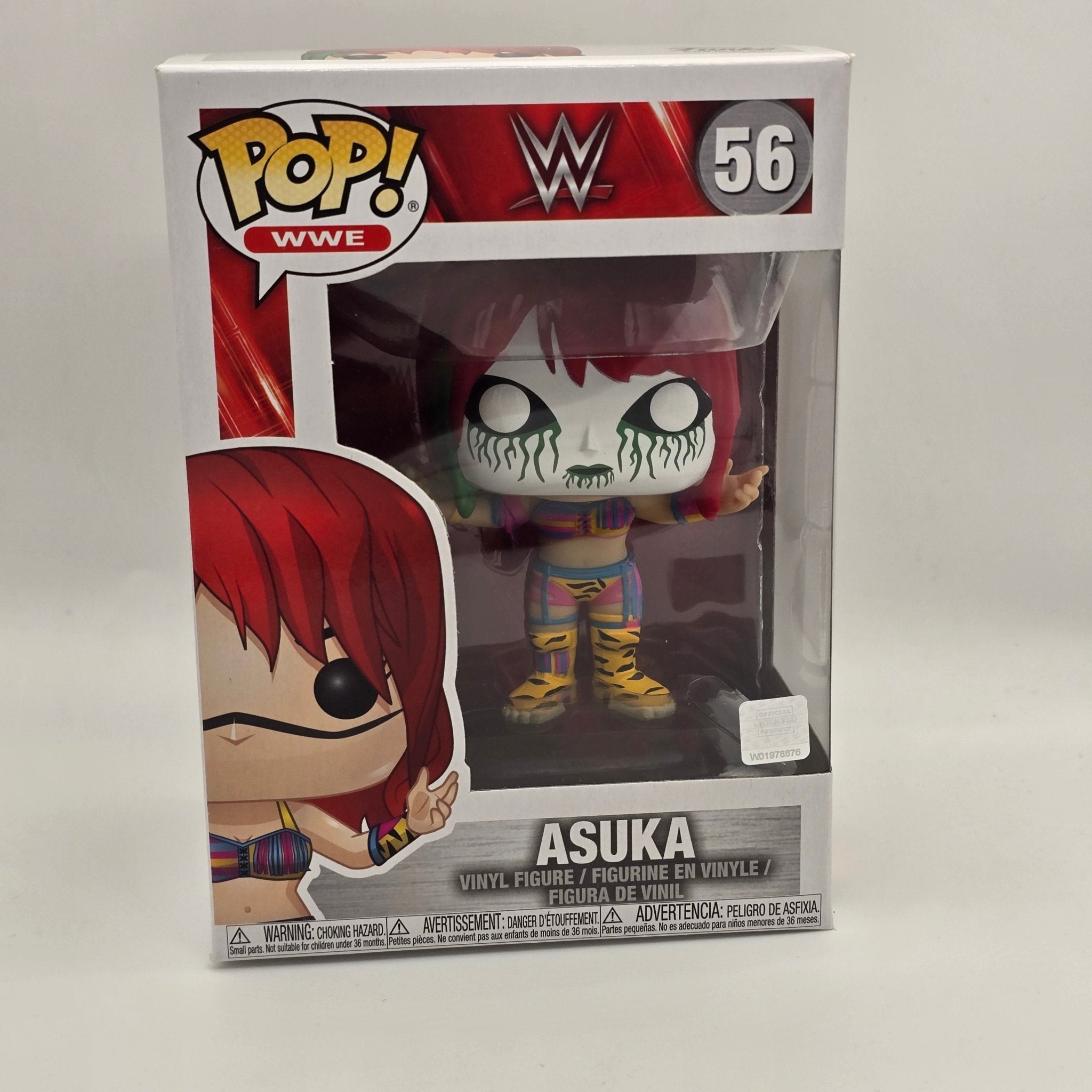 WWE - Asuka Green Mask - #56 - Wrestling - Funko Pop!